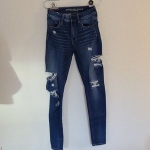 A&E highwaisted skinny jeans